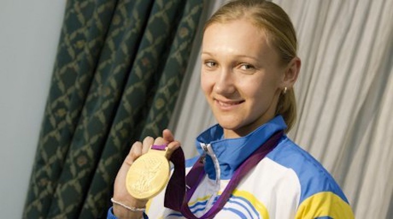 Kazakhstan Olympic champion Olga Rypakova. ©Vladimir Dmitriyev