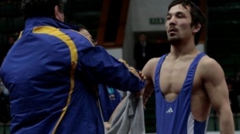 Kazakhstan free-style wrestler Akzhurek Tanatarov. Photo courtesy of alasharena.kz