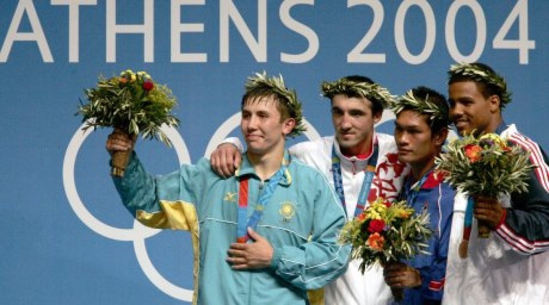 Gennady Golovkin, Athens 2004 Olympic Games silver prize-winner. ©REUTERS/Jeff J Mitchell UK