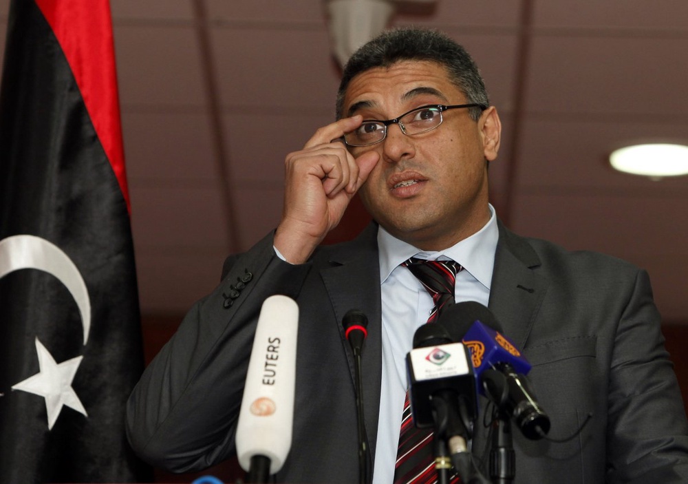 Libyan interim Interior Minister Fawzi Abdelali. ©REUTERS/Ismail Zetouni 