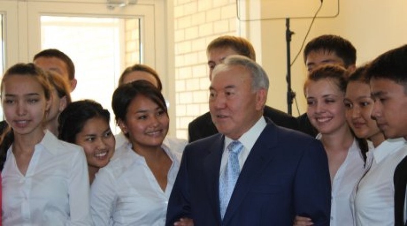 Nursultan Nazarbayev told young people about the secret of success. Photo by Renat Tashkinbayev©