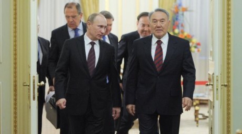 Kazakhstan President Nursultan Nazarbayev and Russia’s President Vladimir Putin
© RIA Novosti 