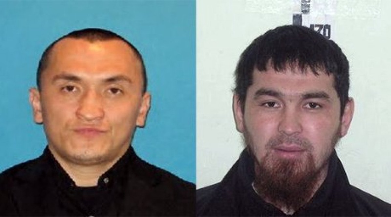 Zaurbek Botabayev and Sayan Khairov. Photo courtesy of Kazakhstan Interior Ministry©