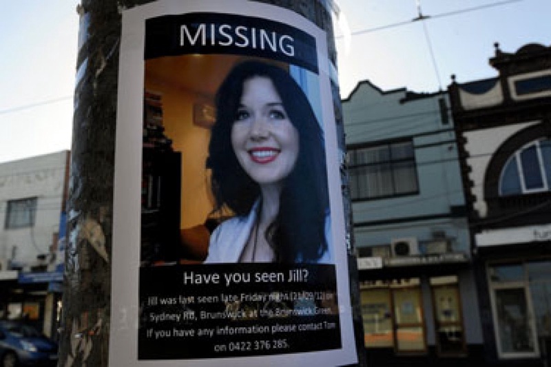 Jill Meagher Poster. Photo courtesy of 3aw.com.au