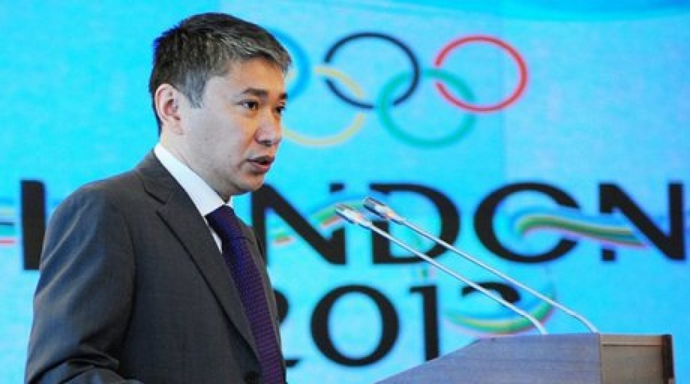 Talgat Yermegiyayev, head of the Agency of Sport and Physical Education. Photo courtesy of dknews.kz