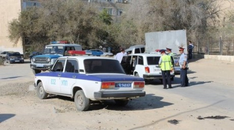 At the accident site. ©<a href="http://lada.kz" target="_blank">lada.kz</a>