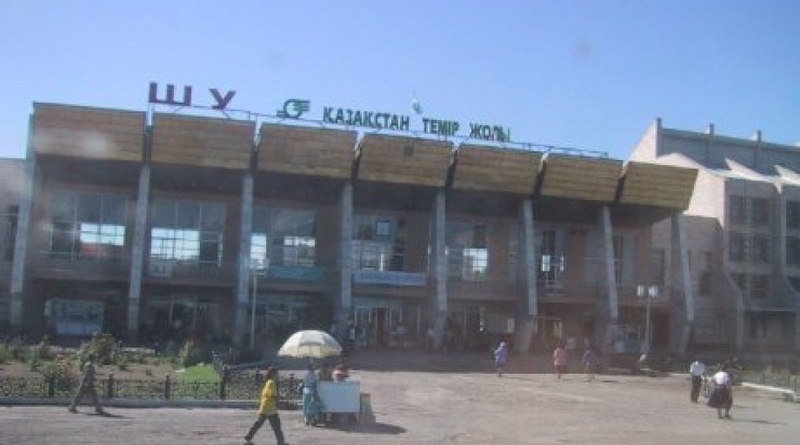 Railroad station in Shu. Photo courtesy of turksib.com