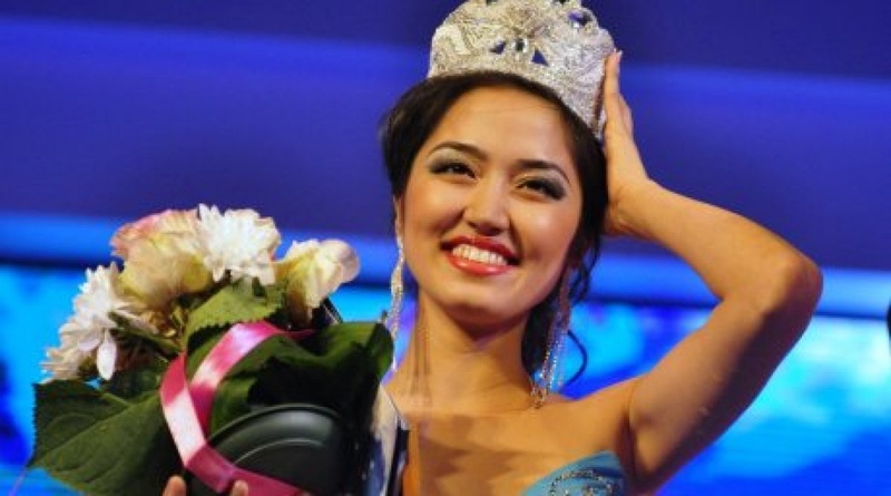 Ayaulym Yergazy, winner of Miss Astana beauty pageant. ©Olzhas Salmurza