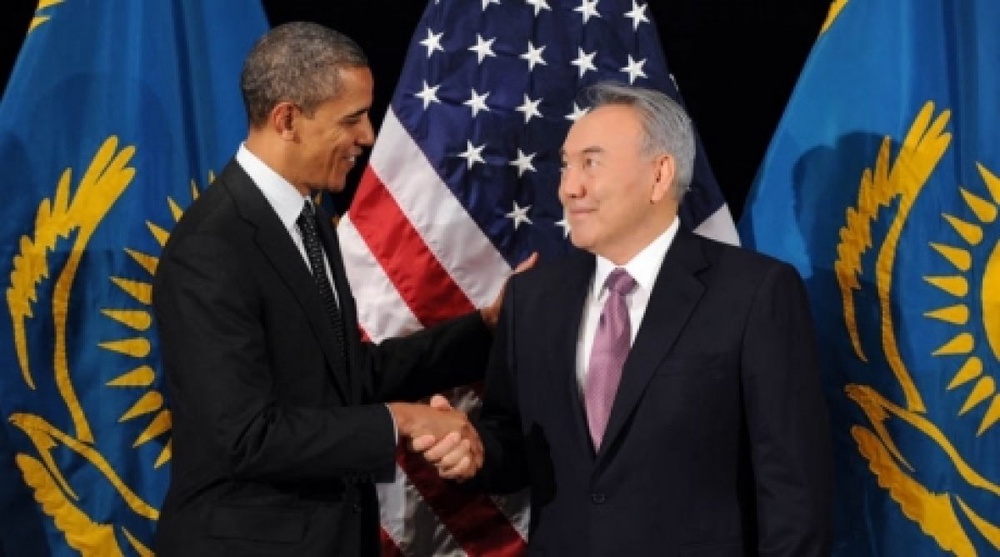 Nursultan Nazarbayev and Barack Obama. Photo courtesy of akorda.kz
