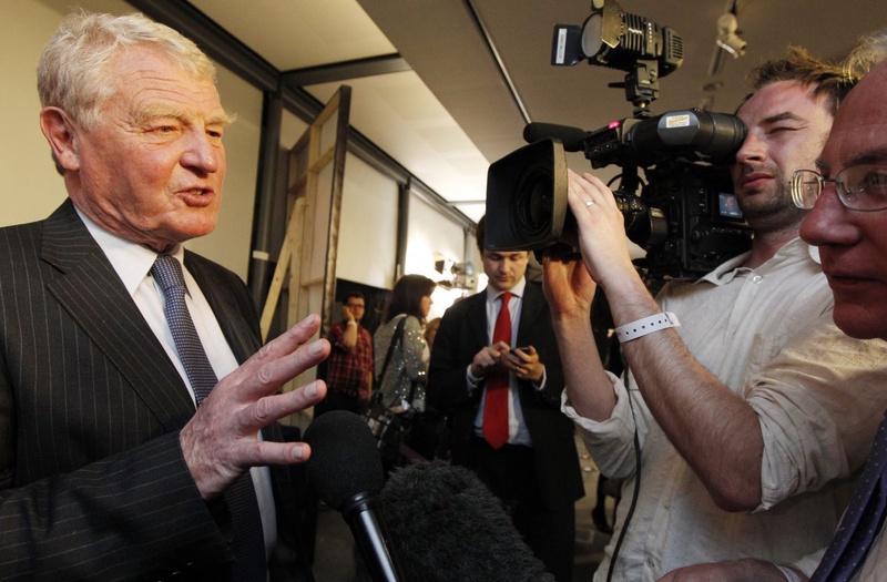 Former leader of the Liberal Democrats Paddy Ashdown. ©REUTERS