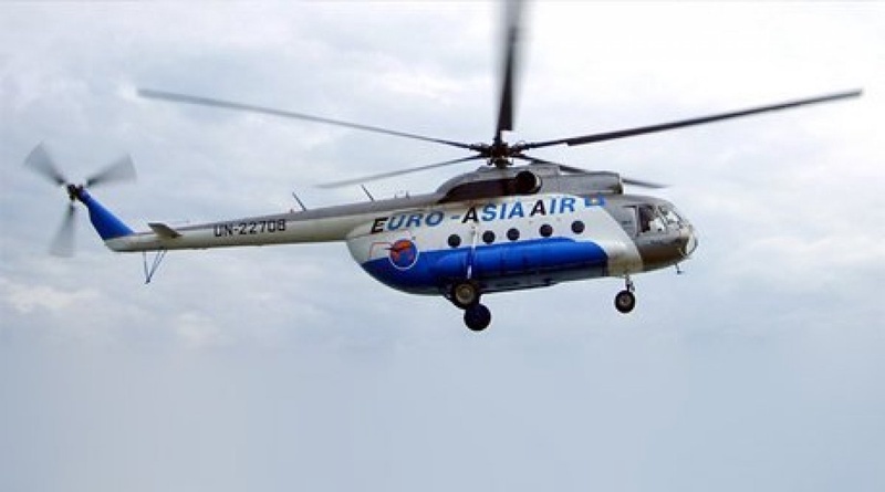 MI-8 helicopter of Euro-Asia Air. Photo courtesy of eaa.kz