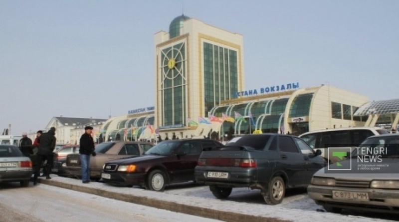 Astana railroad station. Photo by Danial Okassov©