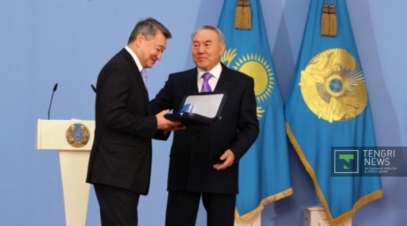 Danial Akhmetov received First President's award. Photo by Danial Okassov©