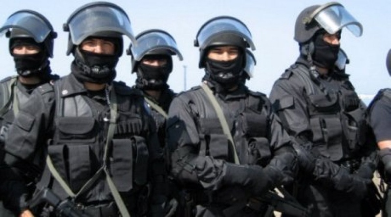 Kazakhstan’s riot police. © RIA Novosti 