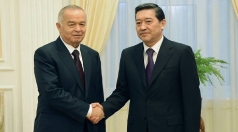 Meeting of Serik Akhmetov with Islam Karimov. Photo courtesy of Kazakhstan Prime-Minister's official website