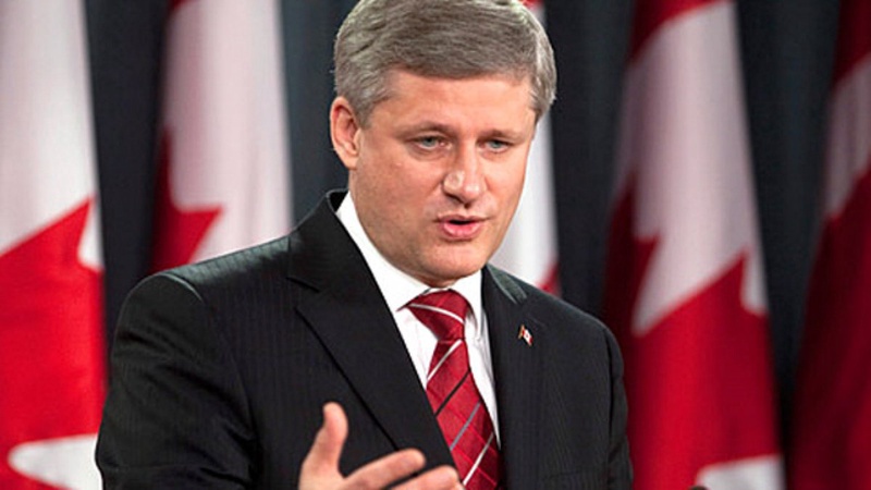 Canadian Prime Minister Stephen Harper. Photo courtesy of radio-canada.ca 
