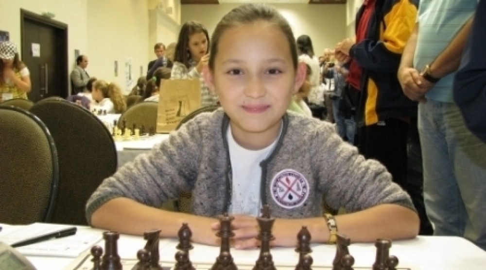 Kazakhstan chess-player Zhansaya Abdumalik. ©Tengrinews