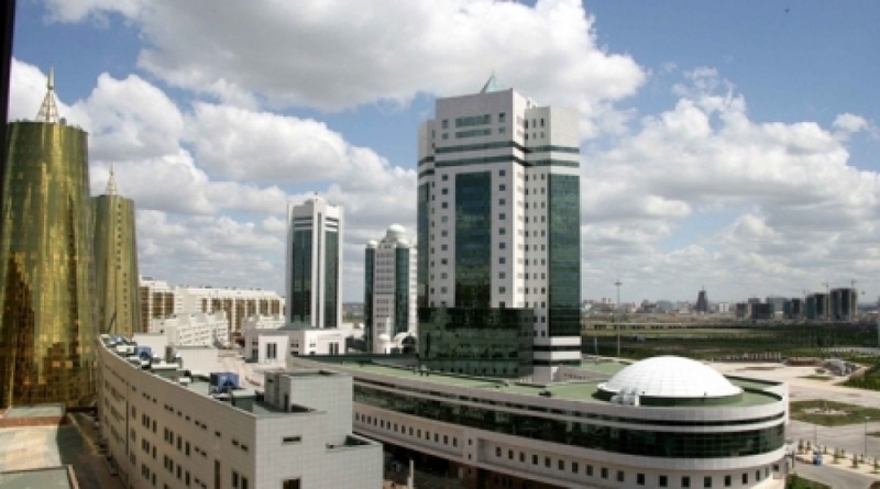 Astana's administrative center. Photo courtesy of astana.kz