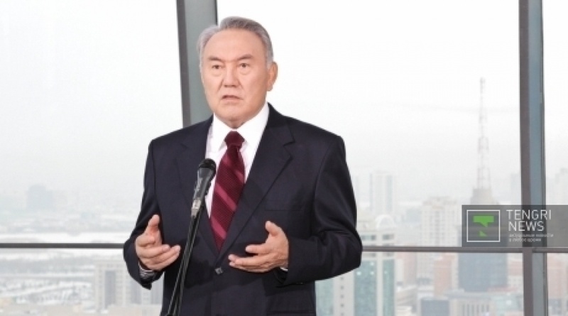 President Nazarbayev. Photo by Danial Okassov©