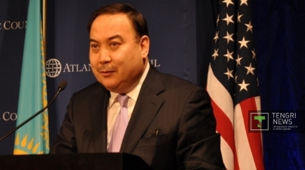 Kazakhstan Foreign Minister Yerzhan Kazykhanov