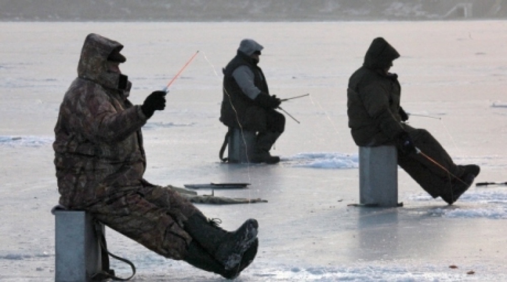 Winter fishing. ©RIA Novosti
