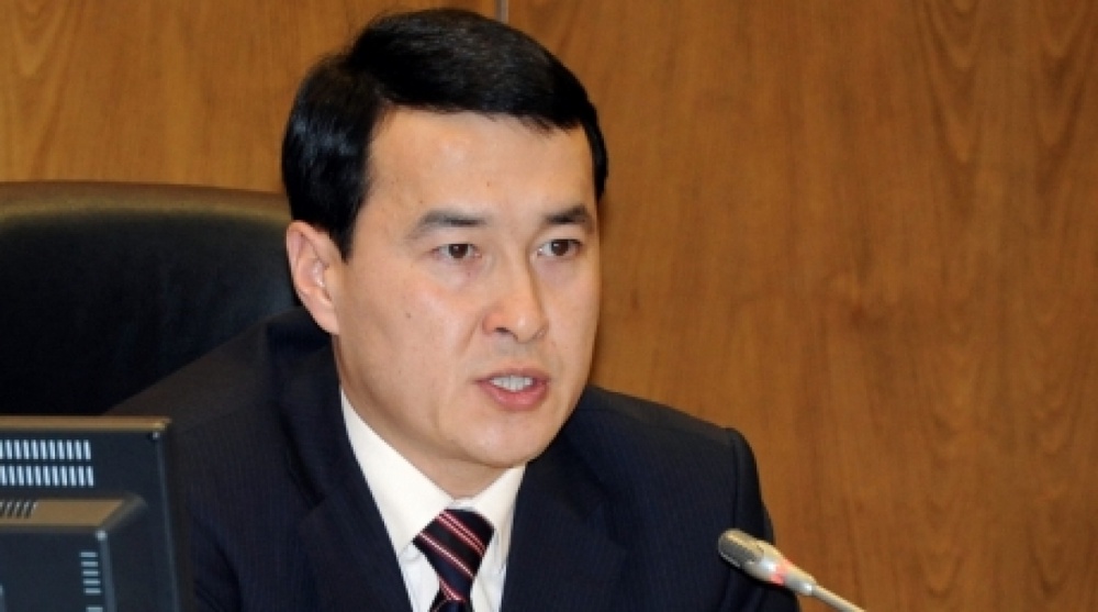 Chairman of Kazakhstan Statistics Agency Alikhan Smailov. Photo courtesy of pm.kz