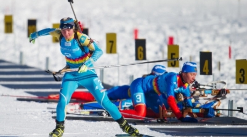 Kazakhstan Biathlete Galina Vishnevskaya. ©RIA Novosti