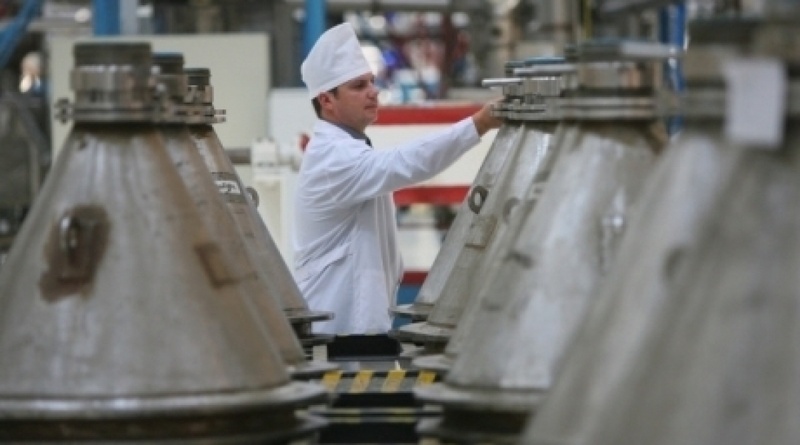 Production of uranium. ©RIA Novosti
