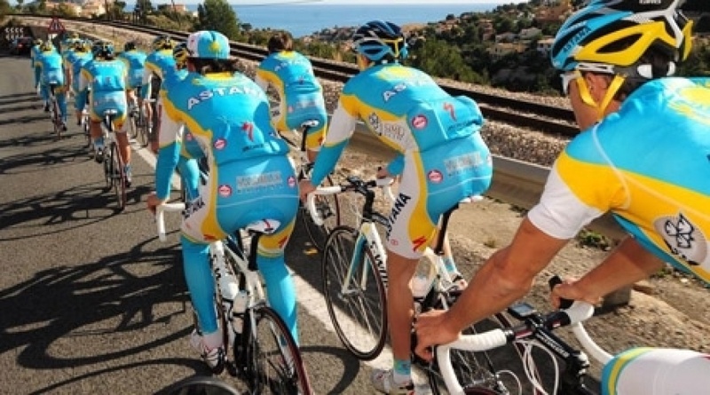 "Astana" cycling team. Photo courtesy of the team.