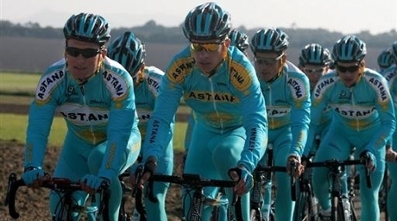 Astana cycling team. Photo courtesy of the team