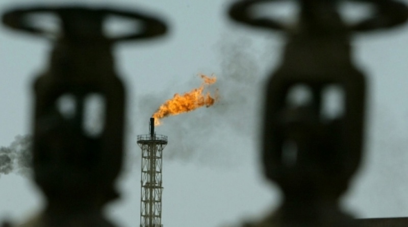 Gas flaring. ©REUTERS