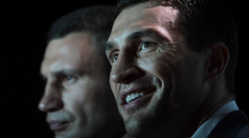 Boxers Vitaliy (L) and Vladimir Klichko (R). ©RIA Novosti