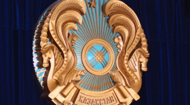 Kazakhstan national emblem. Photo by Yaroslav Radlovskiy©