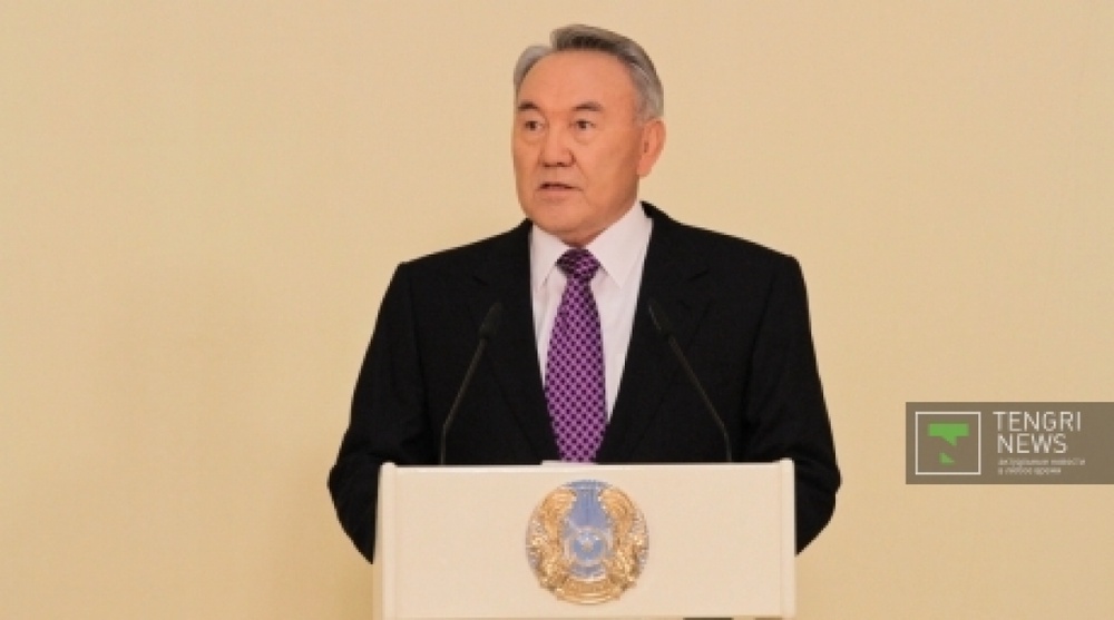 President Nursultan Nazarbayev.  Daniyal Okassov ©