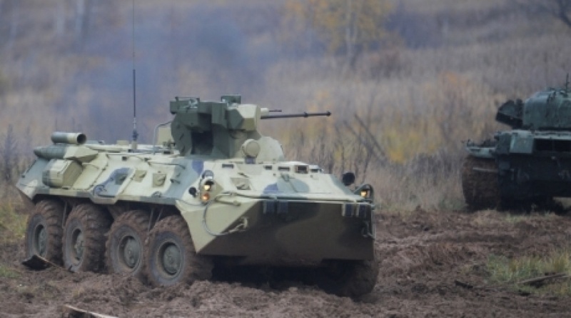 BTR-82 tank support fighting vehicle. ©RIA Novosti