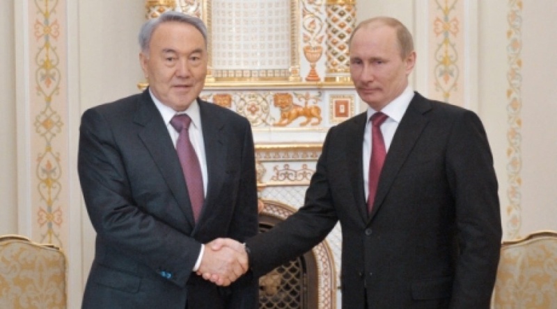 Nursultan Nazarbayev and Vladimir Putin. ©RIA Novosti/Aleksey Nikolskiy