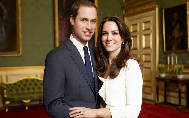 Prince William and his wife Catherine. Photo courtesy of fwallpapers.com