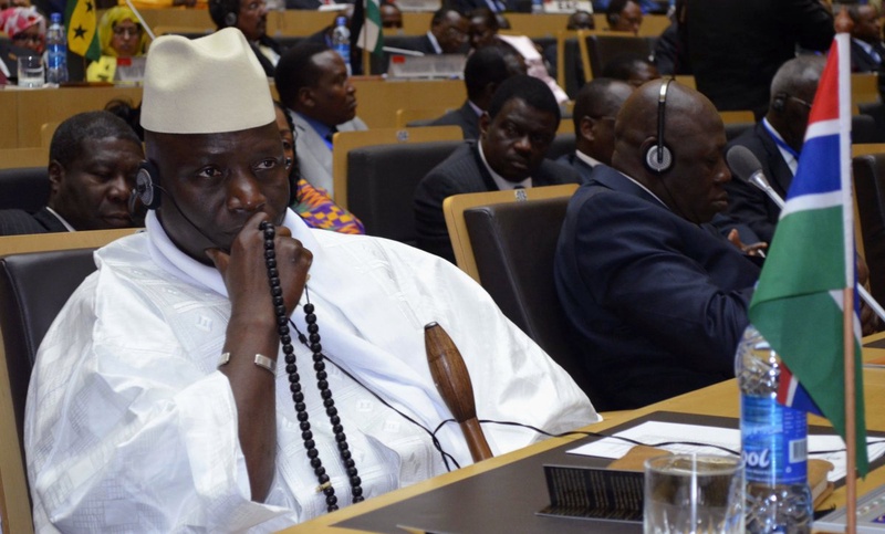 Gambia's President Yahya Jammeh. ©REUTERS