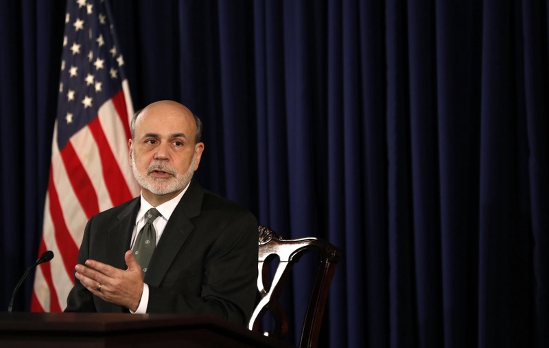 US Federal Reserve Chairman Ben Bernanke. ©