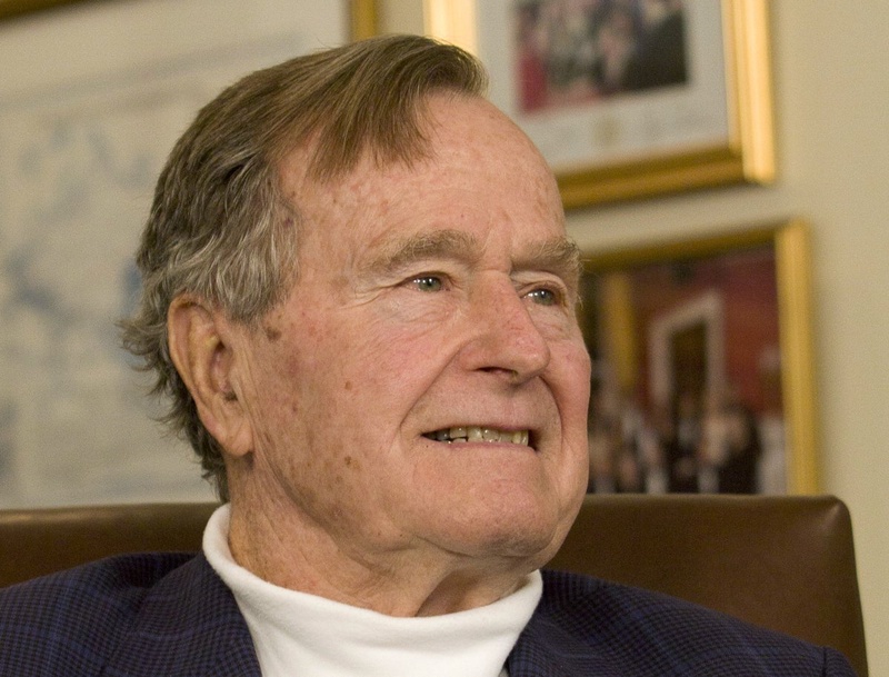 Former President George H.W. Bush. ©REUTERS