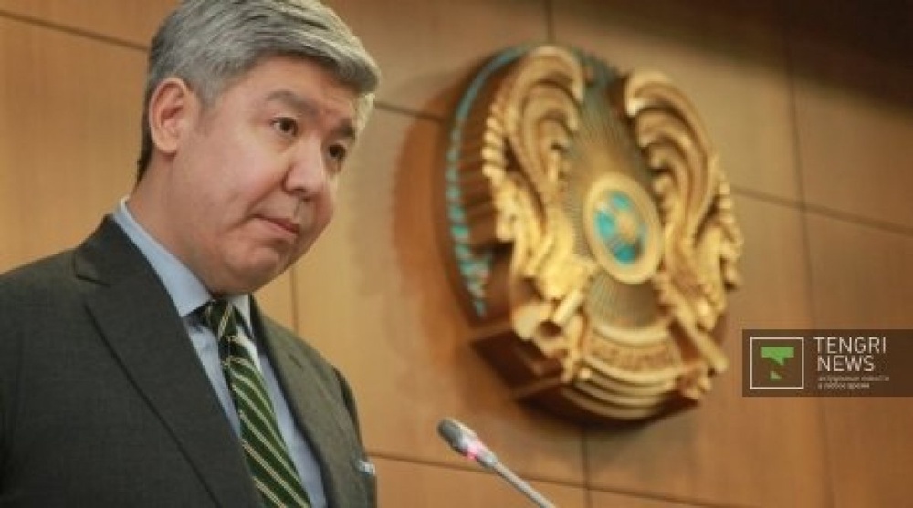 Kazakhstan Environmental Protection Minister Nurlan Kapparov. Photo by Danial Okassov©