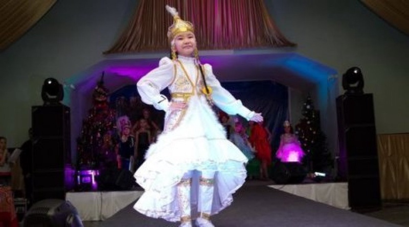 The winner of the pageant Kazakhstan citizen Ayim Issabekova. Photo courtesy of minimissrussia.com