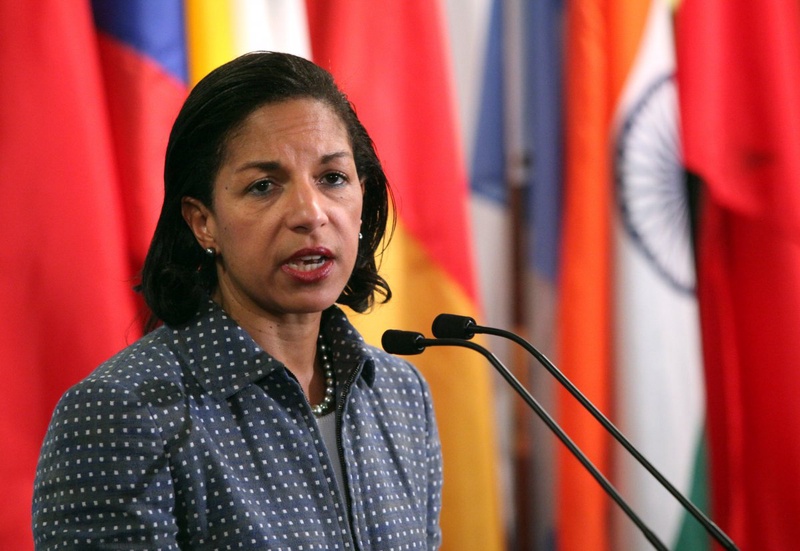 US ambassador to the United Nations Susan Rice. ©REUTERS