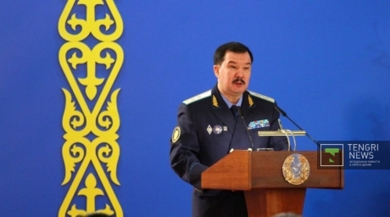 Kazakhstan General Prosecutor Askhat Daulbayev. Photo by Danial Okassov©
