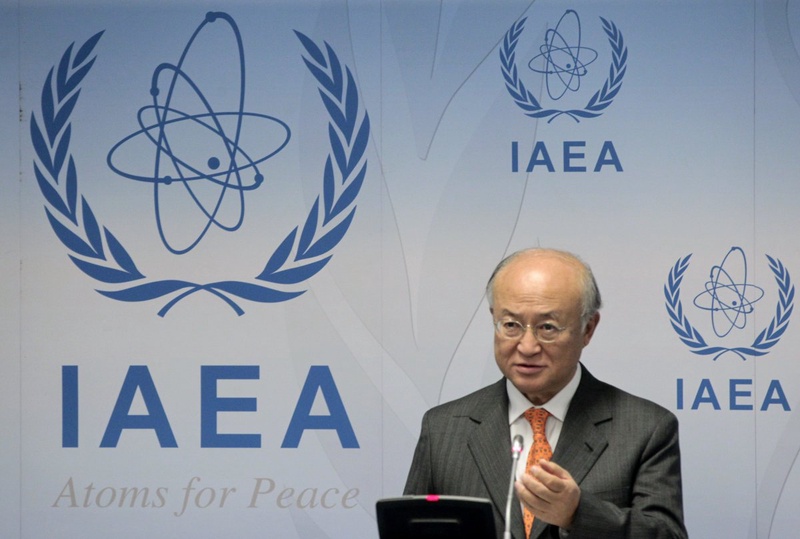 IAEA Director General Yukiya Amano. ©REUTERS/Herwig Prammer