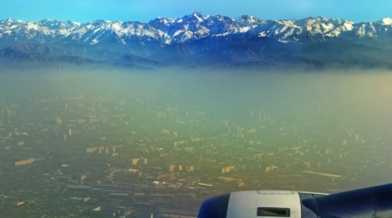 Smog over Almaty. Photo by Nikolay Ustinov©
