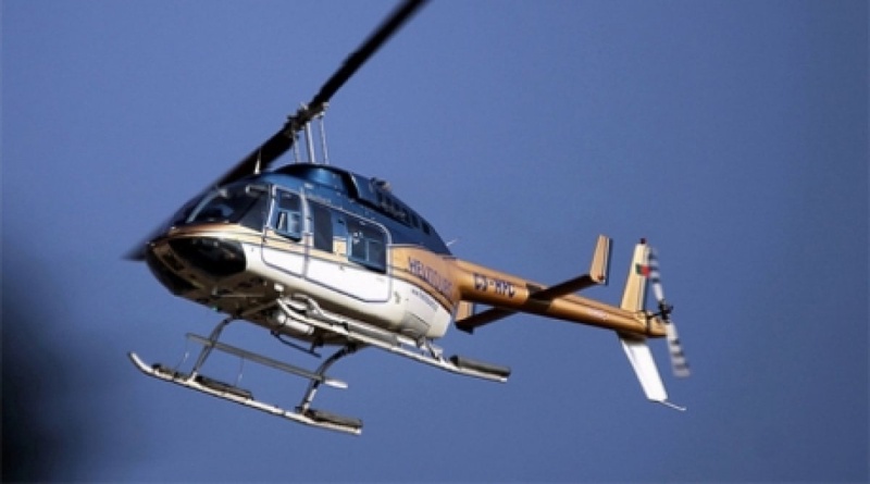 Bell 206L3 helicopter. Photo courtesy of ZHERSU AVIA