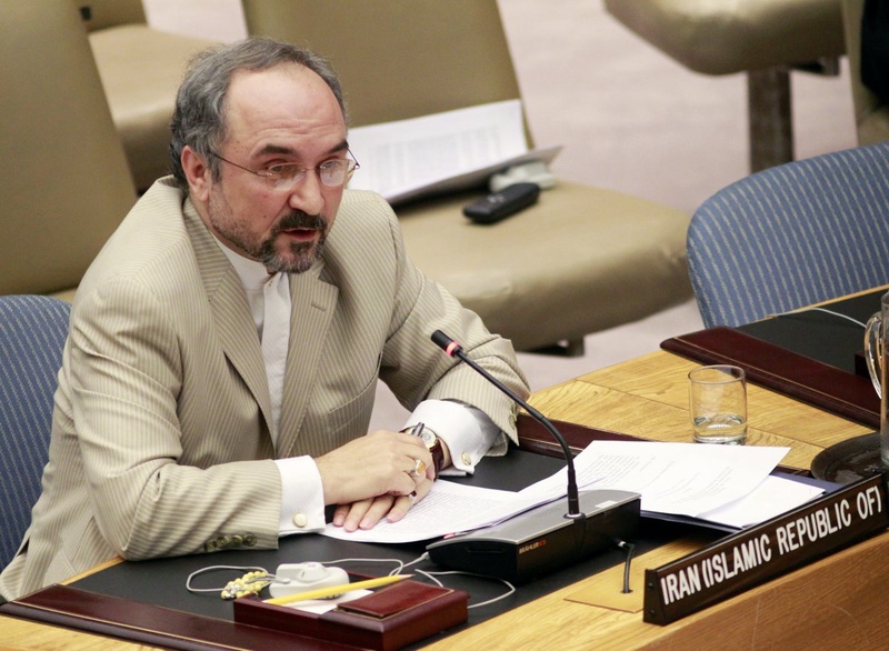 Iran's Ambassador to the U.N. Mohammad Khazaee. ©REUTERS/Brendan McDermid 