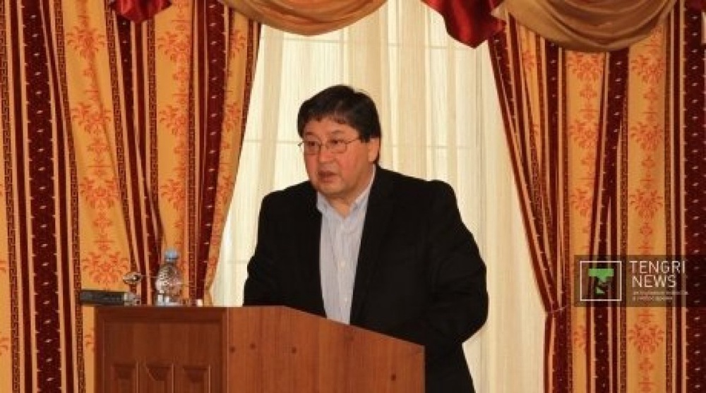 Chairman of the National Medical Holding Kennet Alibek. ©tengrinews.kz