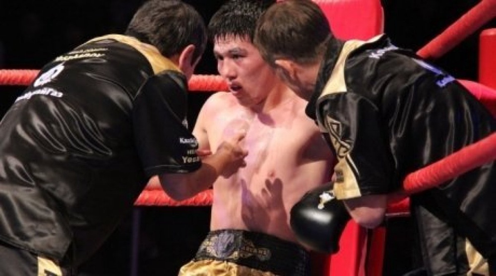 kazakhstan's boxer Merey Akshalov. ©Tengrinews.kz
